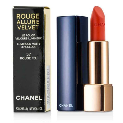 Rouge Allure Velvet - # 57 Rouge Feu - 3.5g/0.12oz