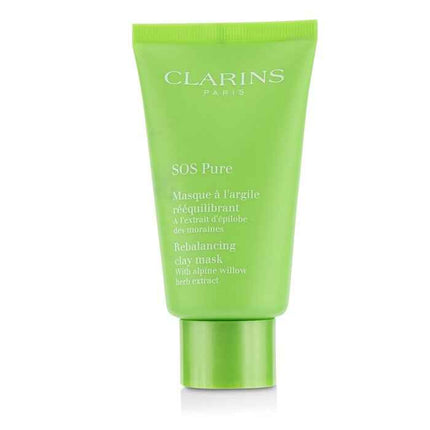 Sos Pure Rebalancing Clay Mask With Alpine Willow - Combination To Oily Skin - 75ml/2.3oz