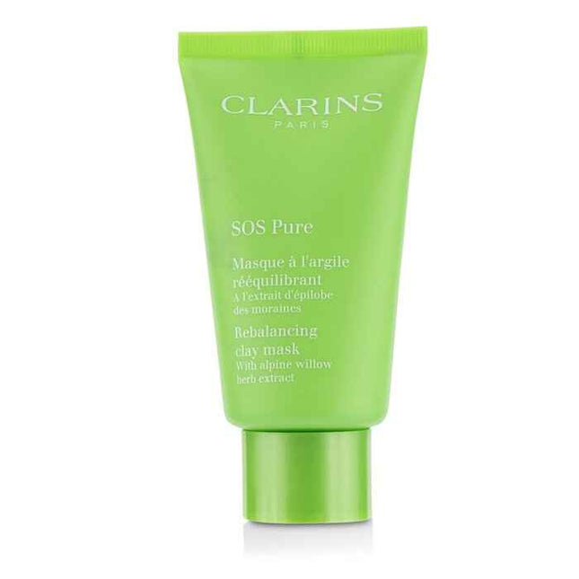 Sos Pure Rebalancing Clay Mask With Alpine Willow - Combination To Oily Skin - 75ml/2.3oz