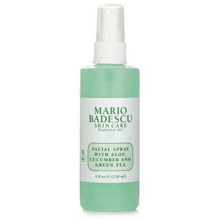 Facial Spray With Aloe, Cucumber And Green Tea - For All Skin Types - 118ml/4oz