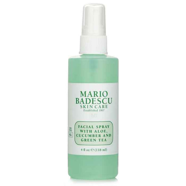 Facial Spray With Aloe, Cucumber And Green Tea - For All Skin Types - 118ml/4oz
