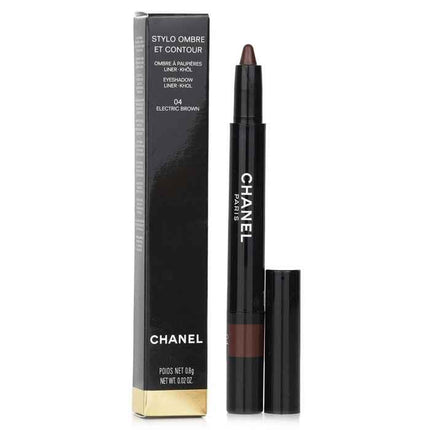 Stylo Ombre Et Contour (eyeshadow/liner/khol) - # 04 Electric Brown - 0.8g/0.02oz