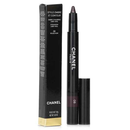 Stylo Ombre Et Contour (eyeshadow/liner/khol) - # 08 Rouge Noir - 0.8g/0.02oz