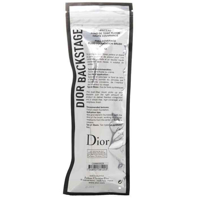Dior Backstage Full Coverage Fluid Foundation Brush 12 - -