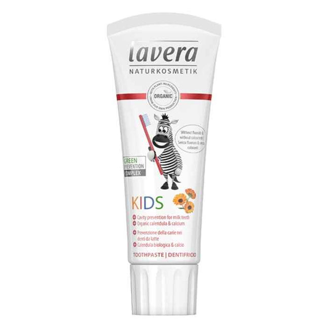 Toothpaste For Kids - With Organic Calendula & Calcium - 75ml/2.5oz