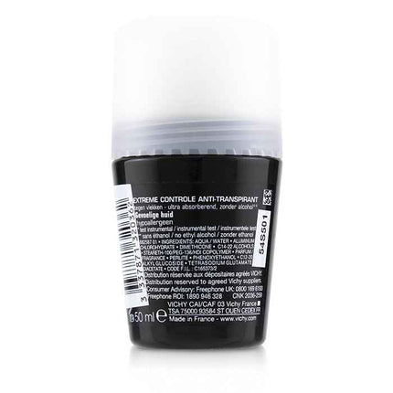 Homme 72h* Extreme-control Anti Perspirant Roll-on (for Sensitive Skin) - 50ml/1.69oz