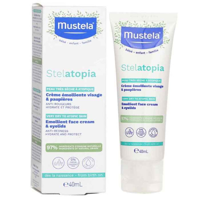 Stelatopia Emollient Cream For Face (anti Redness Action) - 40ml/1.35oz