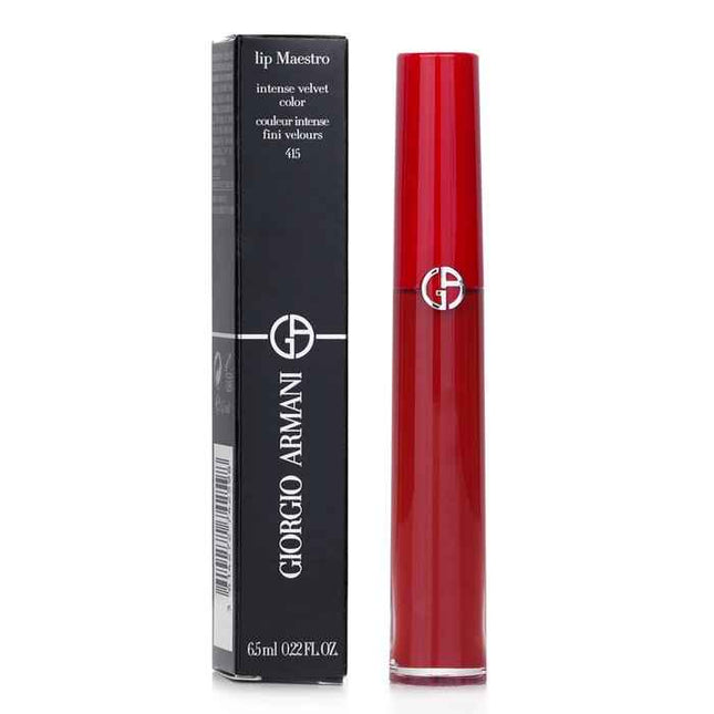 Lip Maestro Intense Velvet Color (liquid Lipstick) - # 415 (red Wood) - 6.5ml/0.22oz