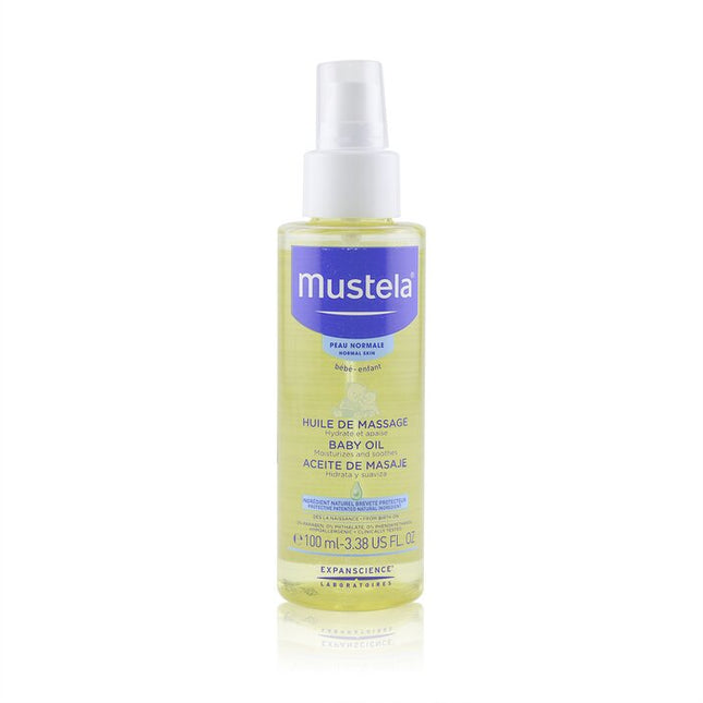 Baby Oil (for Normal Skin) - 100ml/3.38oz Mustela