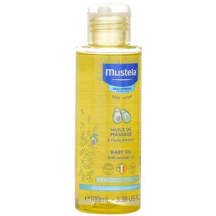 Baby Oil (for Normal Skin) - 100ml/3.38oz Mustela