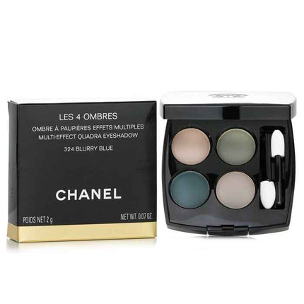 Les 4 Ombres Quadra Eye Shadow - No. 324 Blurry Blue - 2g/0.07oz