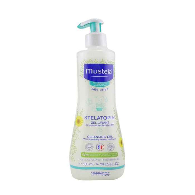 Stelatopia Cleansing Gel - For Atopic-prone Skin - 500ml/16.9oz