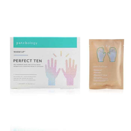 Warm Up Perfect Ten Self-warming Hand & Cuticle Mask (1 Treatment) - 2x8g/0.28oz