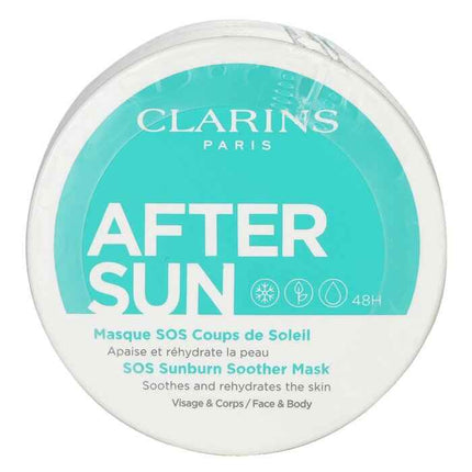 After Sun Sos Sunburn Soother Mask - For Face & Body - 100ml/3.4oz