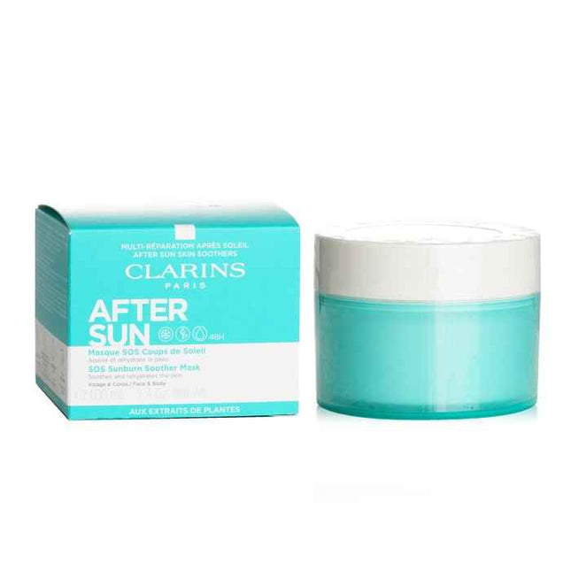 After Sun Sos Sunburn Soother Mask - For Face & Body - 100ml/3.4oz