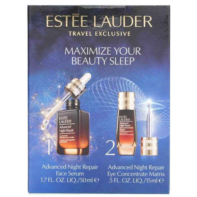 Advanced Night Repair Set: Synchronized Multi-recovery Complex 50ml+ Eye Concentrate Matrix 15ml - 2pcs