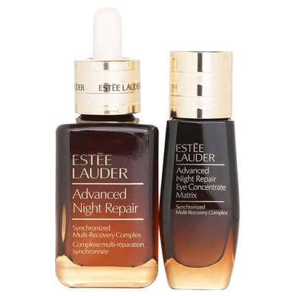 Advanced Night Repair Set: Synchronized Multi-recovery Complex 50ml+ Eye Concentrate Matrix 15ml - 2pcs