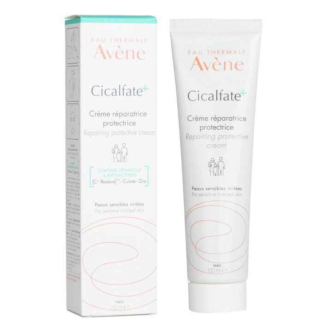 Cicalfate+ Repairing Protective Cream - For Sensitive Irritated Skin - 100ml/3.3oz