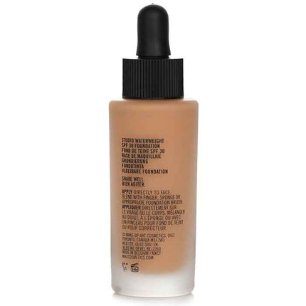 Studio Waterweight Foundation Spf 30 - # Nc42 (true Medium With Golden Undertone) - 30ml/1oz