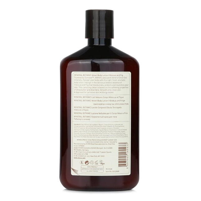 Mineral Botanic Velvet Body Lotion - Hibiscus & Fig - 500ml/17oz Ahava