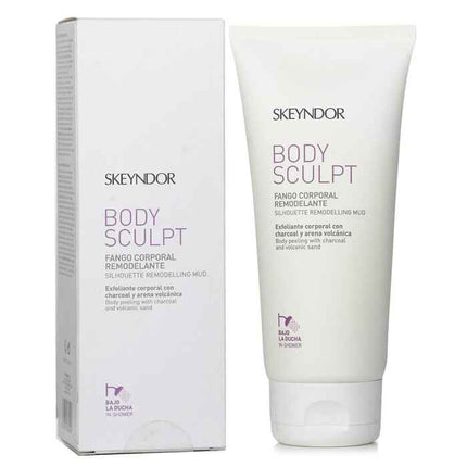 Body Sculpt Body Peeling With Charcoal & Volcanic Sand - 200ml/6.8oz