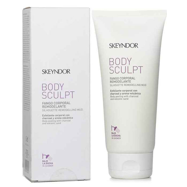 Body Sculpt Body Peeling With Charcoal & Volcanic Sand - 200ml/6.8oz