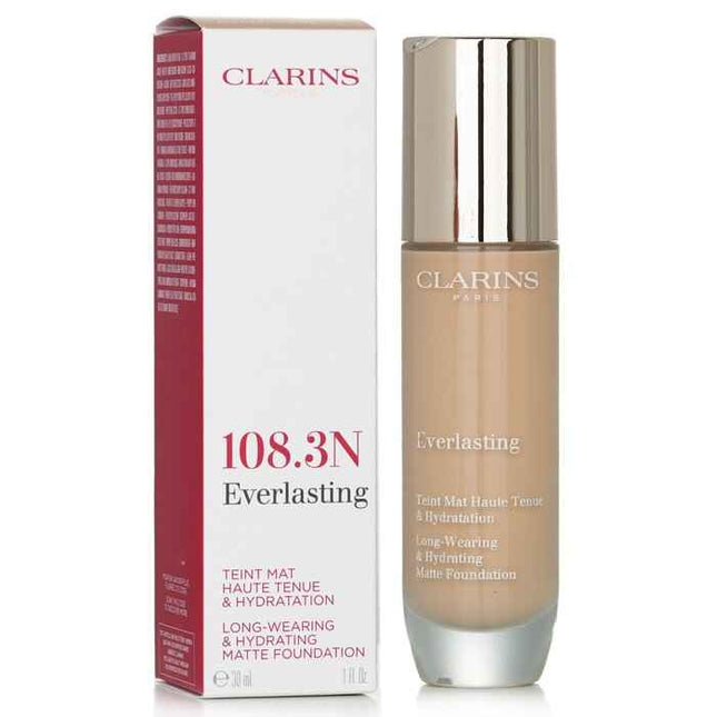 Everlasting Long Wearing & Hydrating Matte Foundation - # 108.3n Organza - 30ml/1oz
