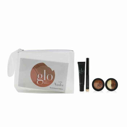 In The Nudes (shadow Stick + Cream Blush Duo + Eye Shadow Duo + Lip Balm) - # Backlit Bronze Edition - 4pcs+1bag