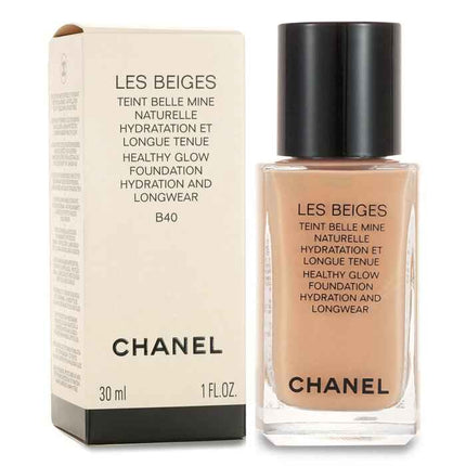 Les Beiges Teint Belle Mine Naturelle Healthy Glow Hydration And Longwear Foundation - # B40 - 30ml/1oz