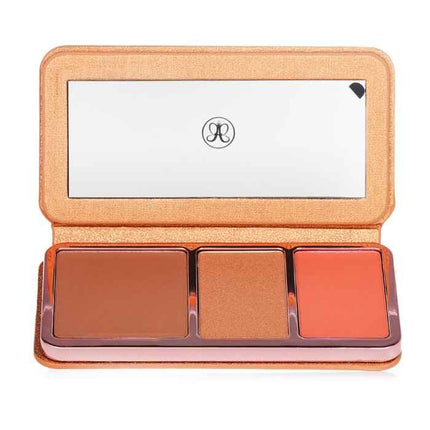 Face Palette (1x Bronzer, 1x Highlighter, 1x Blush) - # Off To Costa Rica (medium-tan) - 17.6g/0.62oz