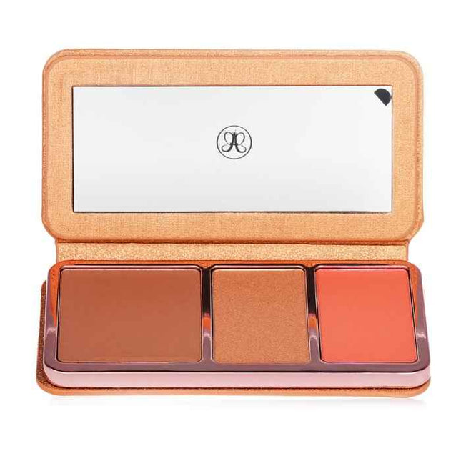 Face Palette (1x Bronzer, 1x Highlighter, 1x Blush) - # Off To Costa Rica (medium-tan) - 17.6g/0.62oz
