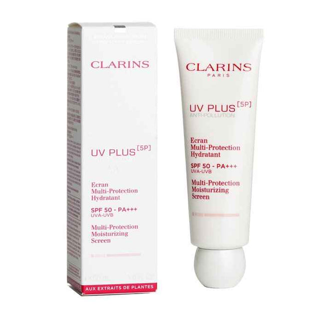 Uv Plus [5p] Anti-pollution Multi-protection Moisturizing Screen Spf 50 - Rose - 50ml/1.6oz
