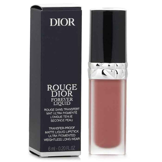 Rouge Dior Forever Matte Liquid Lipstick - # 100 Forever Nude - 6ml/0.2oz