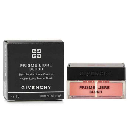 Prisme Libre Blush 4 Color Loose Powder Blush - # 6 Flanelle Rubis (brick Red) - 4x1.5g/0.0525oz