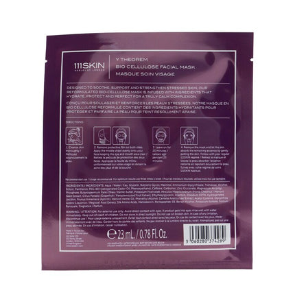 Y Theorem Bio Cellulose Facial Mask - 5x23ml/0.78oz 111skin