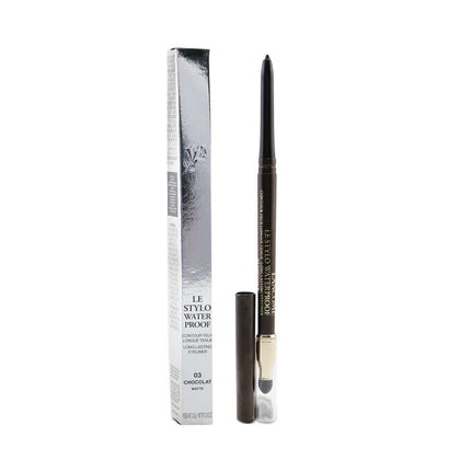 Le Stylo Waterproof Eyeliner - # 03 Chocolat (matte) - 0.35g/0.012oz Lancome