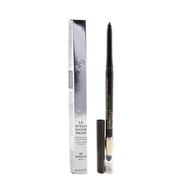 Le Stylo Waterproof Eyeliner - # 03 Chocolat (matte) - 0.35g/0.012oz Lancome
