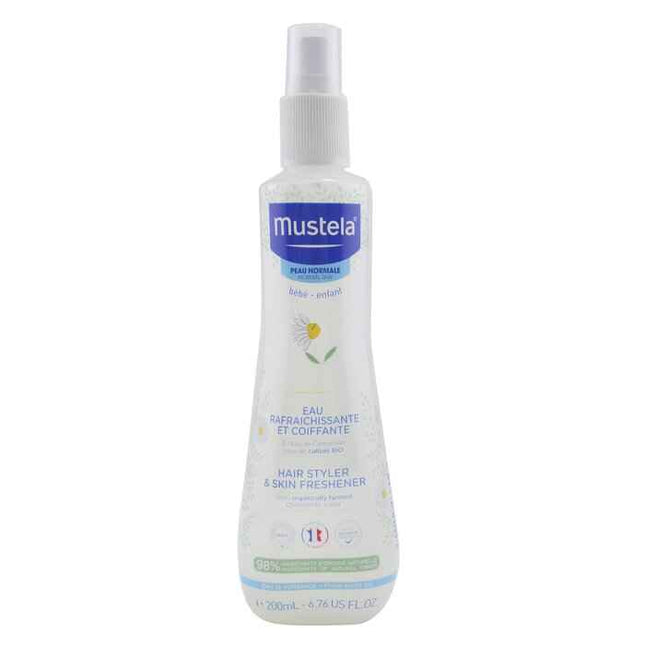 Hair Styler & Skin Refreshener - With Organically Farmed Chamomile Water - 200ml/6.76oz Mustela