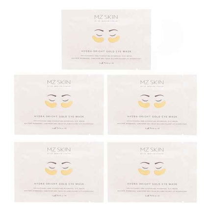 Hydra-bright Gold Eye Mask - 5x 3g/0.1oz