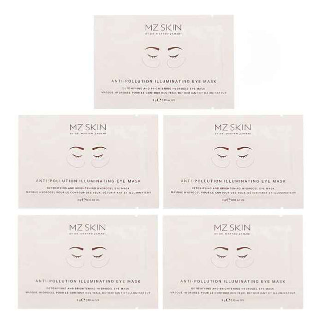 Anti-pollution Illuminating Eye Masks - 5x 3g/0.1oz