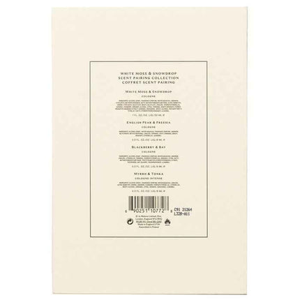 White Moss & Snowdrop Scent Pairing Collection - 4pcs