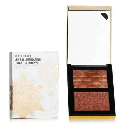 Luxe Illuminating Duo (highlighting Powder + Shimmering Powder) - # Soft Bronze - 6.5g/0.22oz