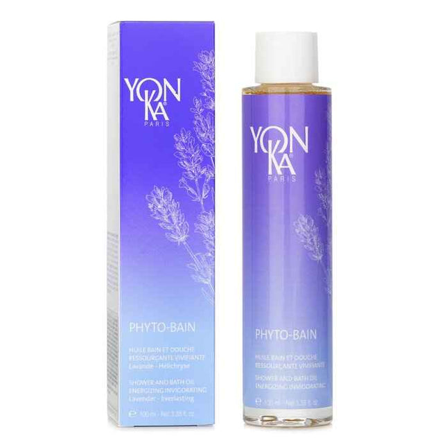 Phyto-bain Energizing, Invigorating Shower & Bath Oil - Lavender - 100ml/3.38oz
