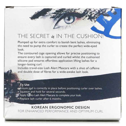 Lash Alert Cushion Curler & Mascara Set: Curler + Mascara 4ml - 2pcs