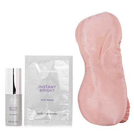 Instant Bright Eye Essentials Set: Instant Bright Eye Cream 14.2g + Instant Bright Eye Masks 6x2.34g + Sleep Mask 1pc - 3pc