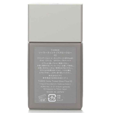 Solar Tinted Glow Flow Liquid Foundation Spf 50 - # 02 - 30ml/1oz
