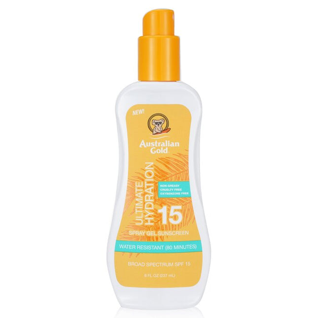 Spray Gel Sunscreen Spf 15 (ultimate Hydration) - 237ml/8oz Australian Gold