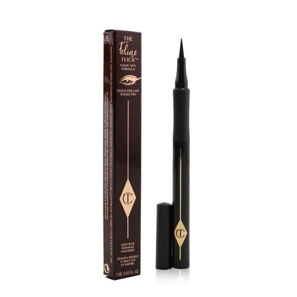 The Feline Flick Quick Fine Line Shodo Pen - # Panther - 1ml/0.03oz