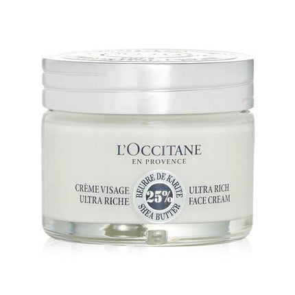 Shea Butter 25% Ultra Rich Face Cream - 50ml/1.7oz