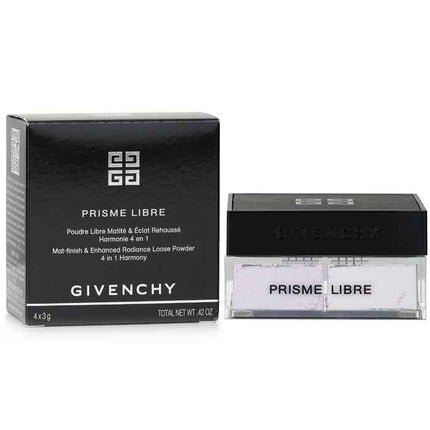 Prisme Libre Mat Finish & Enhanced Radiance Loose Powder 4 In 1 Harmony - # 1 Mousseline Pastel - 4x3g/0.105oz